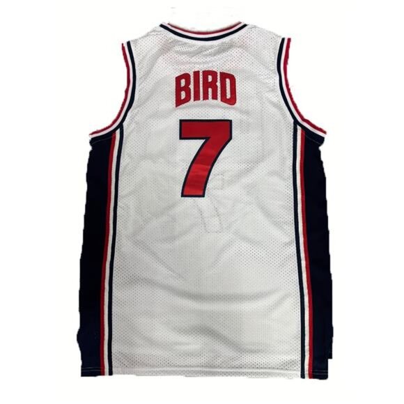 New 1992 USA Basketball 'Dream Team' Larry Bird #7 Jersey - - Picture 2 of 3
